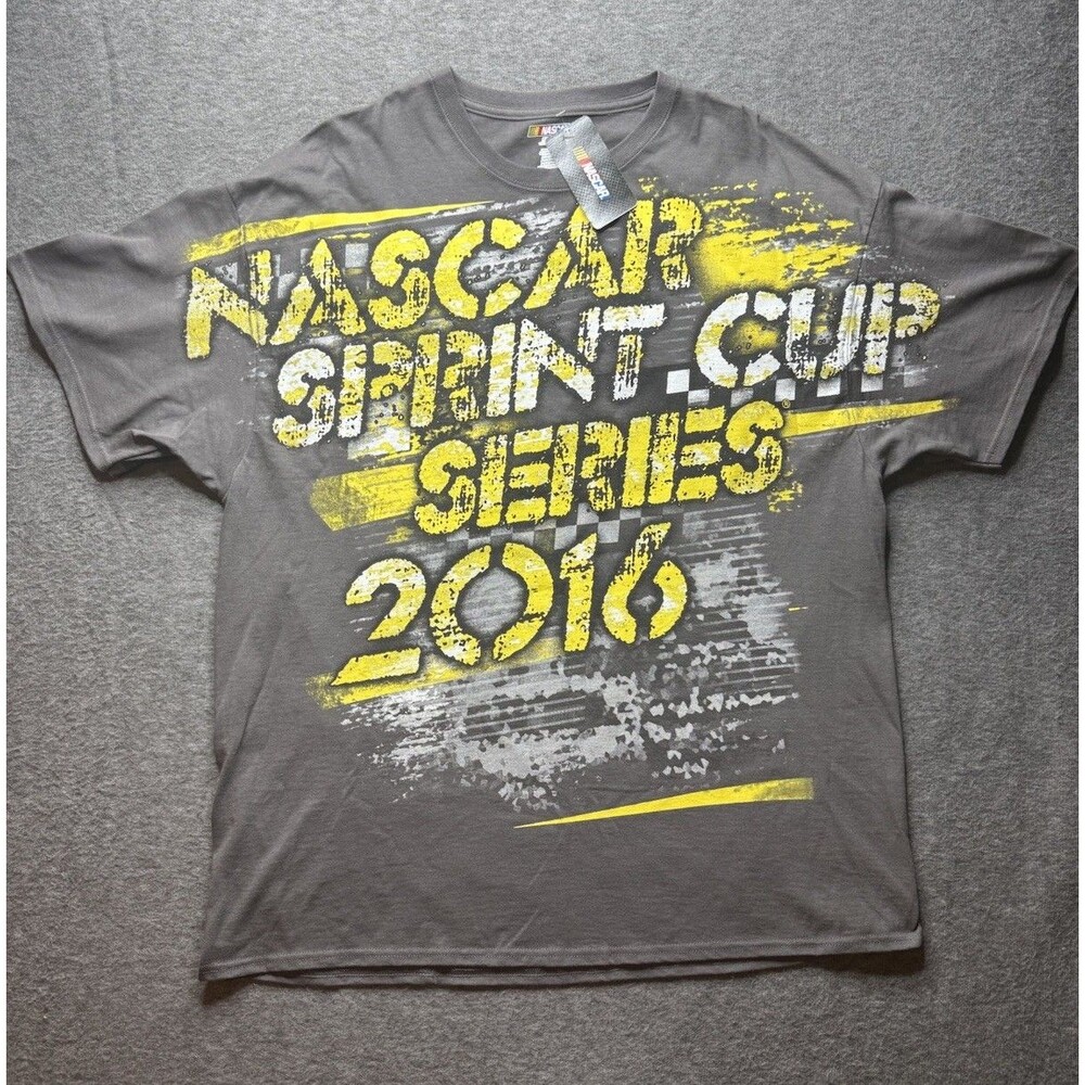 New With Tags 2016 Nascar Sprint Cup AOP Box Fit Shirt Size 2XL
